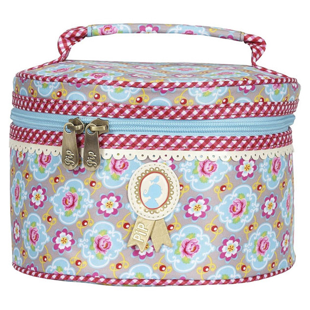 Beautycase M Blossom Khaki