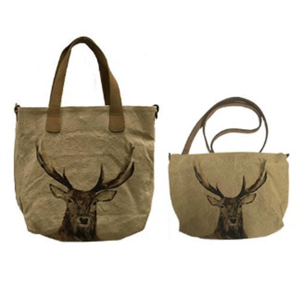 Canvas tas set rendier