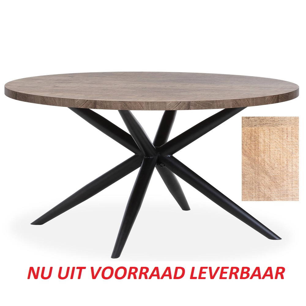 Capelle Ronde eettafel 130cm Capelle Ronde eettafel 130cm