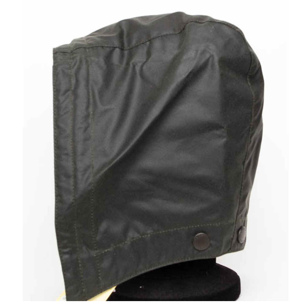 Capuchon Waxed Cotton Hood sage