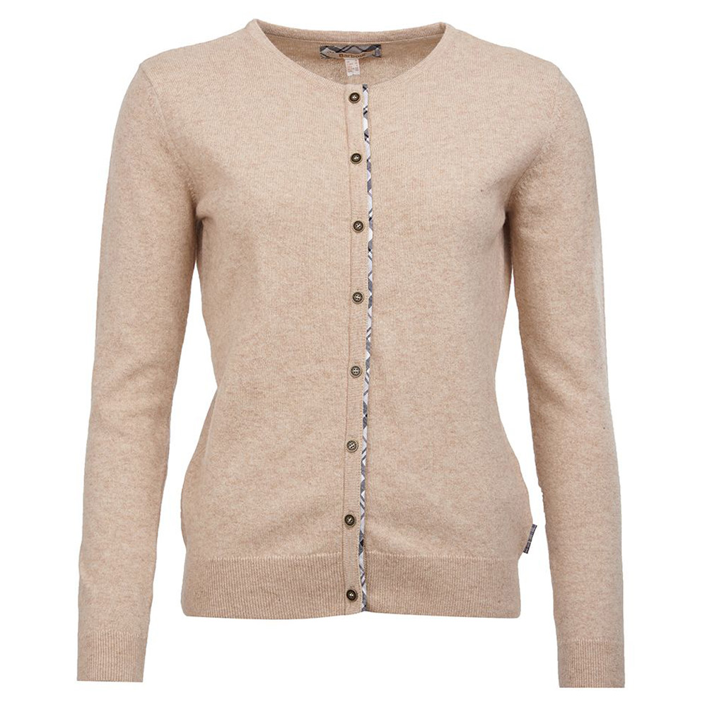 Barbour dames Cardigan Pendle Caramel