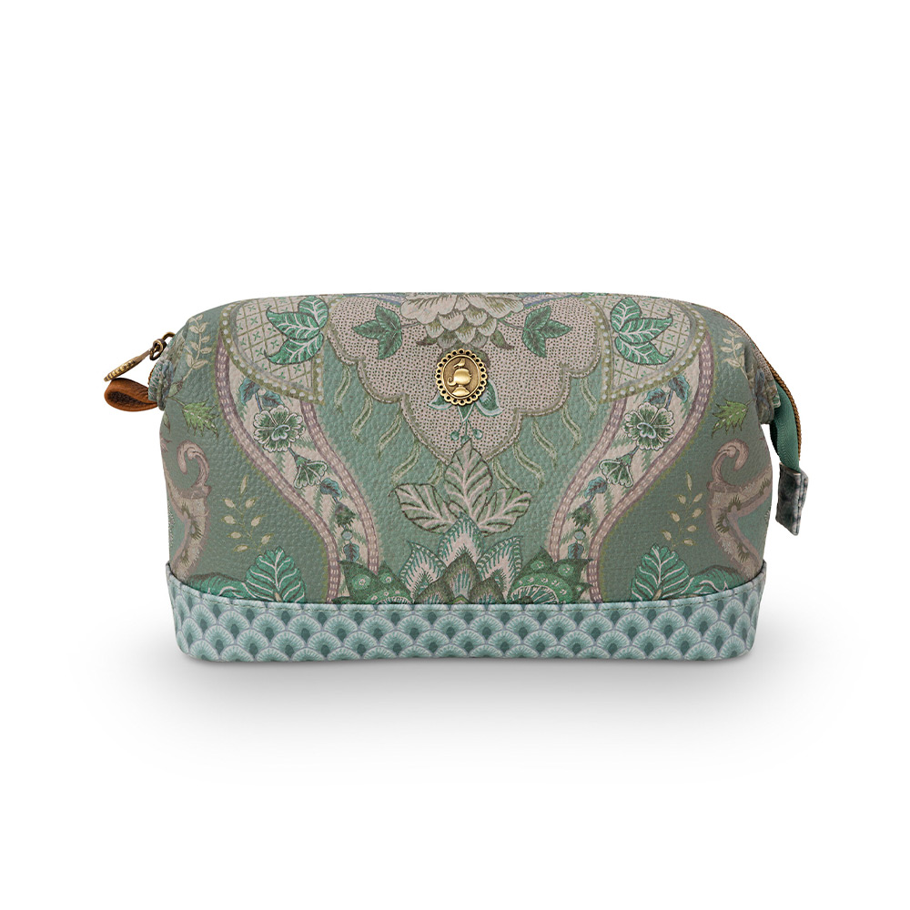 Cosmetic Bag Purse Kyoto Festival Green M Cosmetic Bag Purse Kyoto Festival Green M