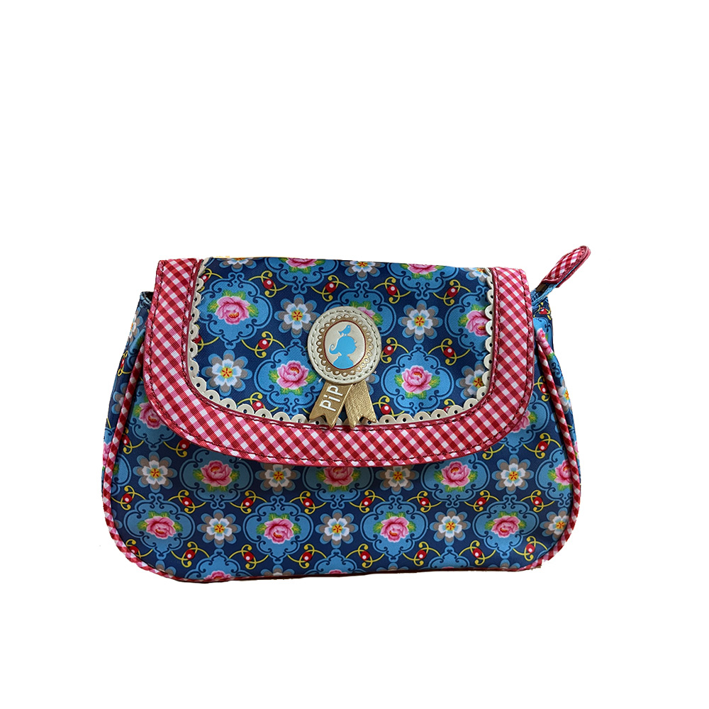 Cosmeticbag + flap S Denim Cosmeticbag + flap S Denim
