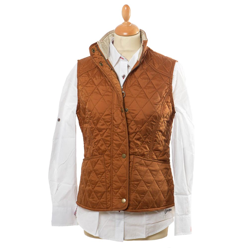 Dames bodywarmer Summer Liddesdale Cream Barbour Bodywarmers