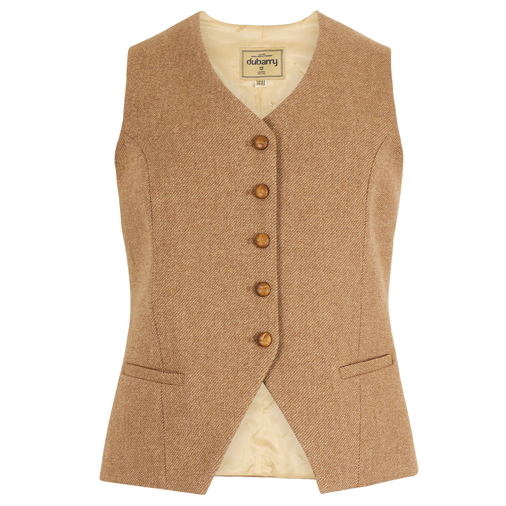 Dames Gilet Robinswood Camel Twill