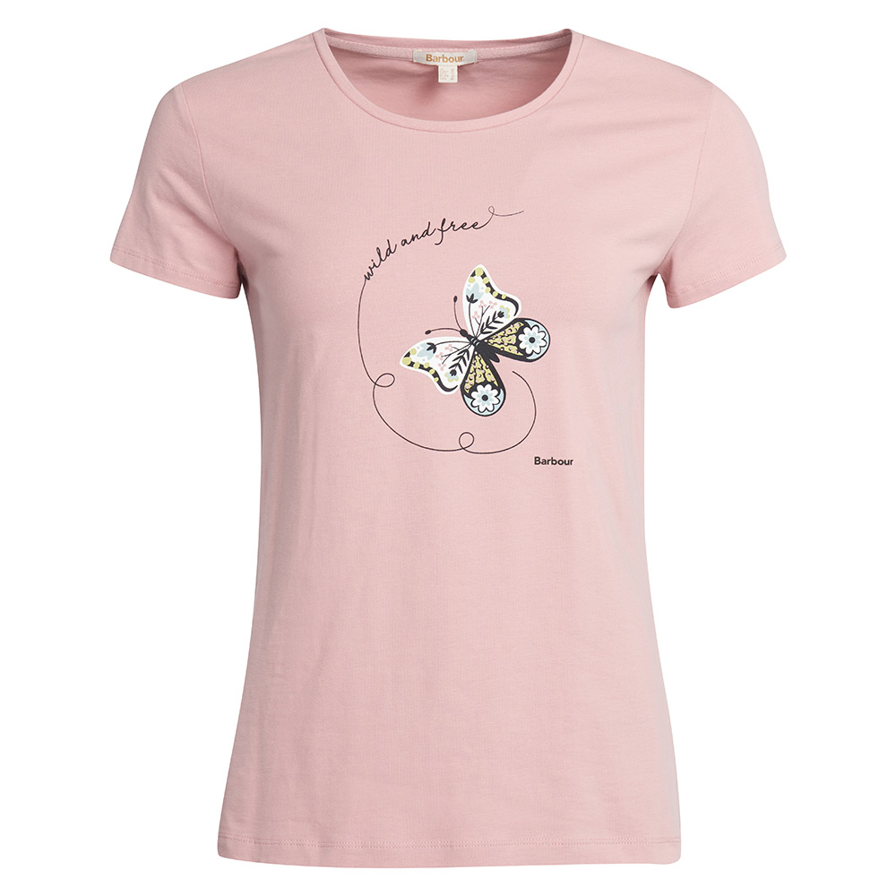 Dames T-shirt Bowland Pastel Pink