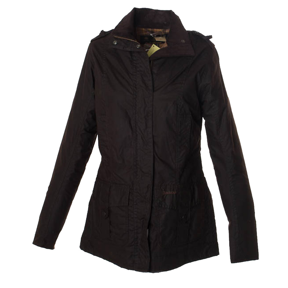 Barbour Dames Waxjas Flyweight Urban Jacket Rustic barbour kopen in de aanbieding