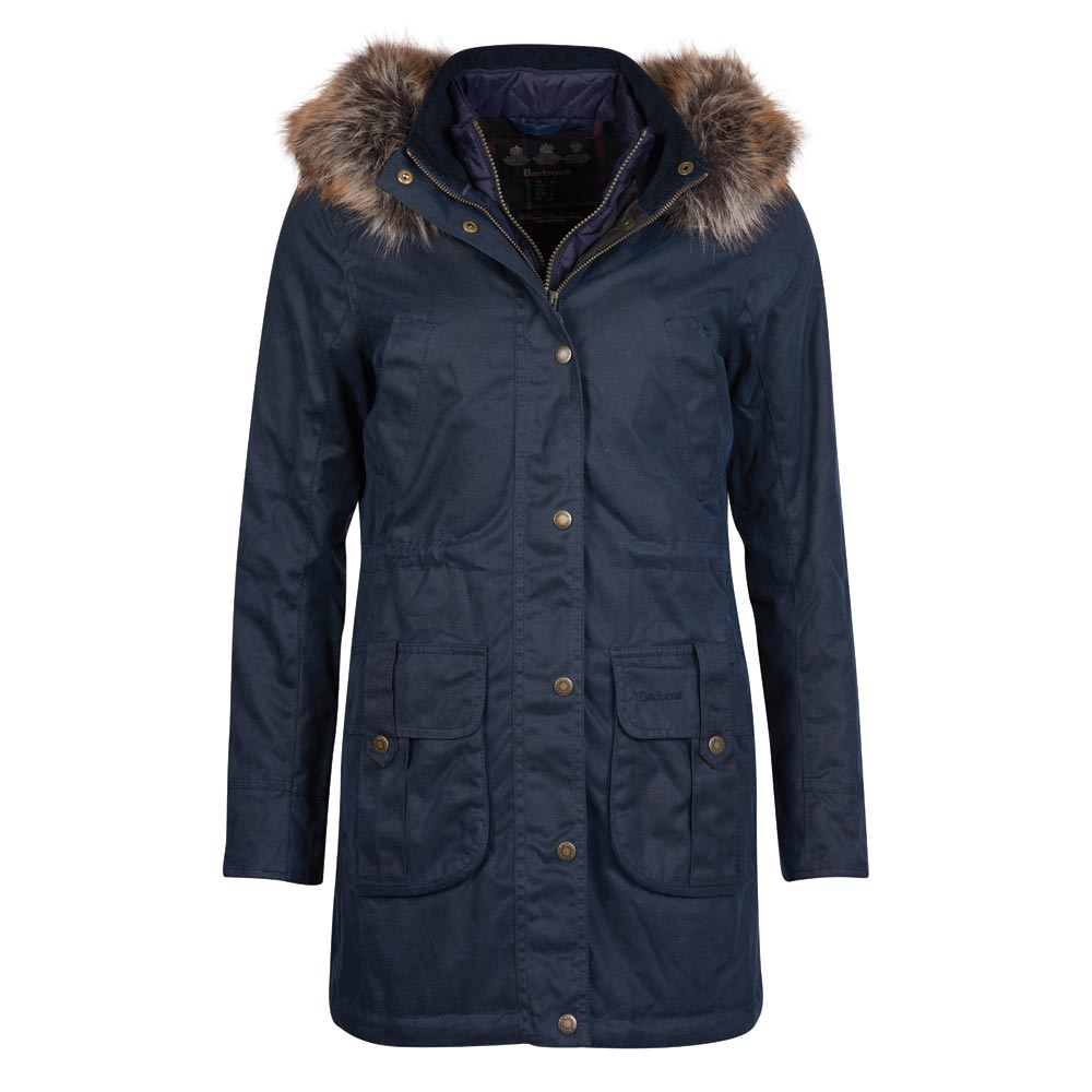 Dames waxjas Homeswood navy Dames waxjas Homeswood navy