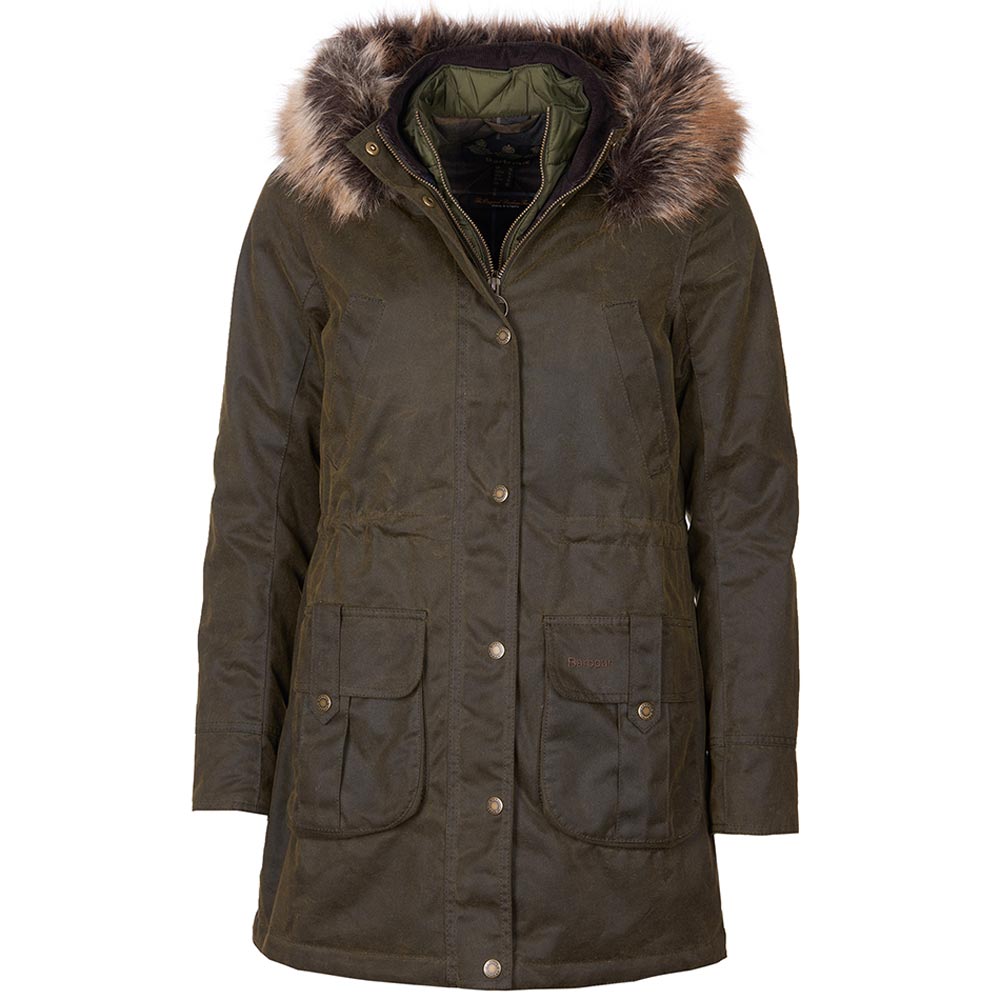 Dames waxjas Homeswood olive Dames waxjas Homeswood olive
