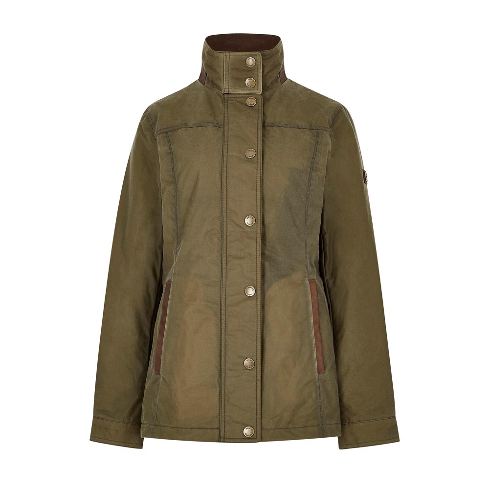 Dames waxjas Mountrath dusky green Dames waxjas Mountrath dusky green