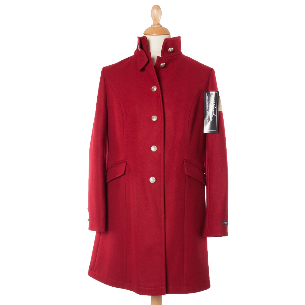 Damesjas Brighton wol red Damesjas Brighton wol red