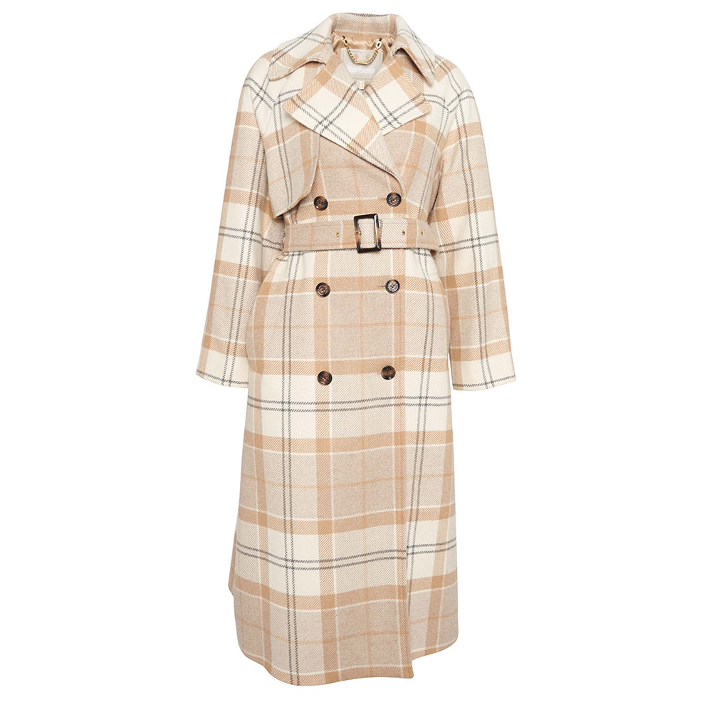 Damesjas Claudette Wool Winter White
