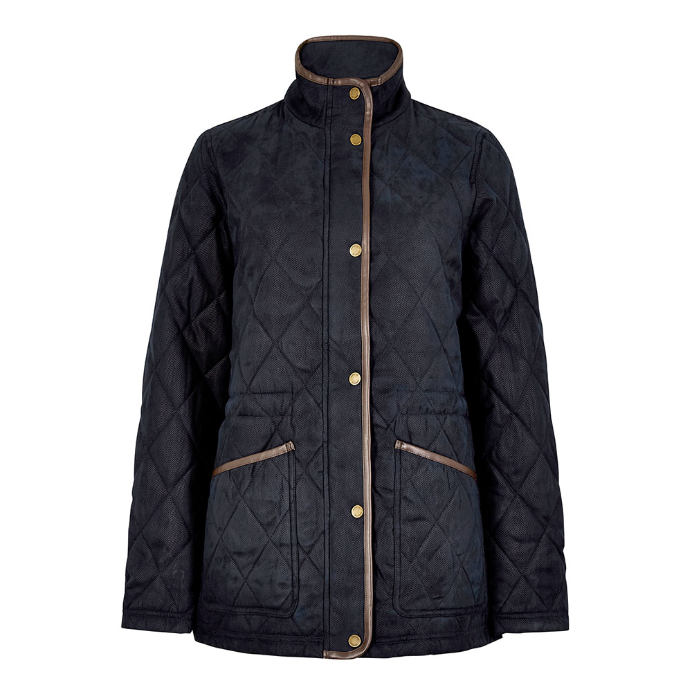 Damesjas Quilt Locton Navy
