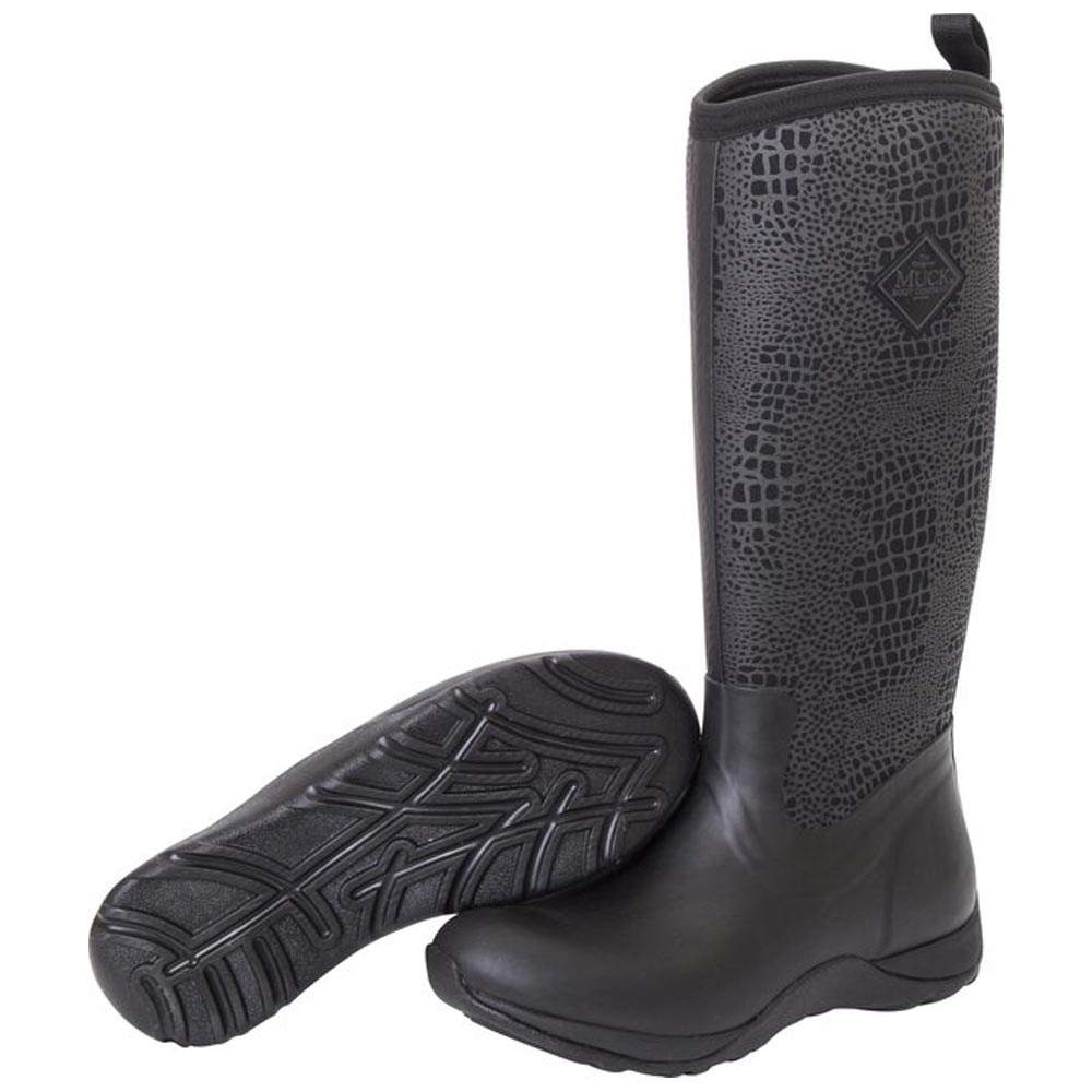 dameslaars Arctic Adventure Black croc dameslaars Arctic Adventure Black croc