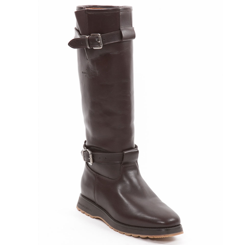 Dameslaars Xscape full grain lamb Choc leather Dameslaars Xscape full grain lamb Choc leather