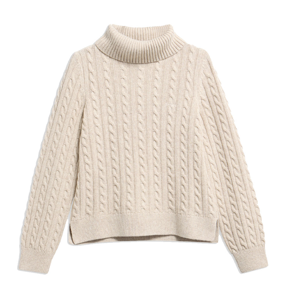 Damestrui Ambleside Cable Oatmeal