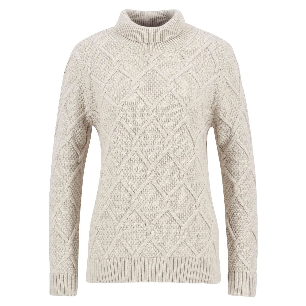 Barbour Damestrui Burne roll neck Oatmeal