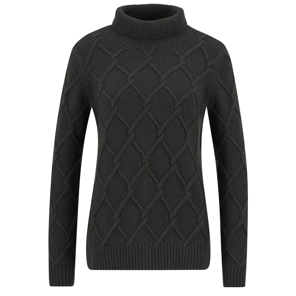 Barbour Damestrui Burne roll neck Olive