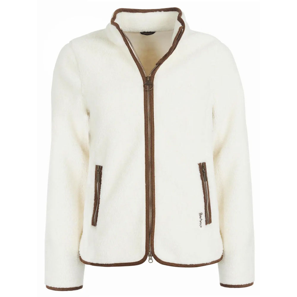 Barbour Damesvest Laven FLeece Winter Pearl