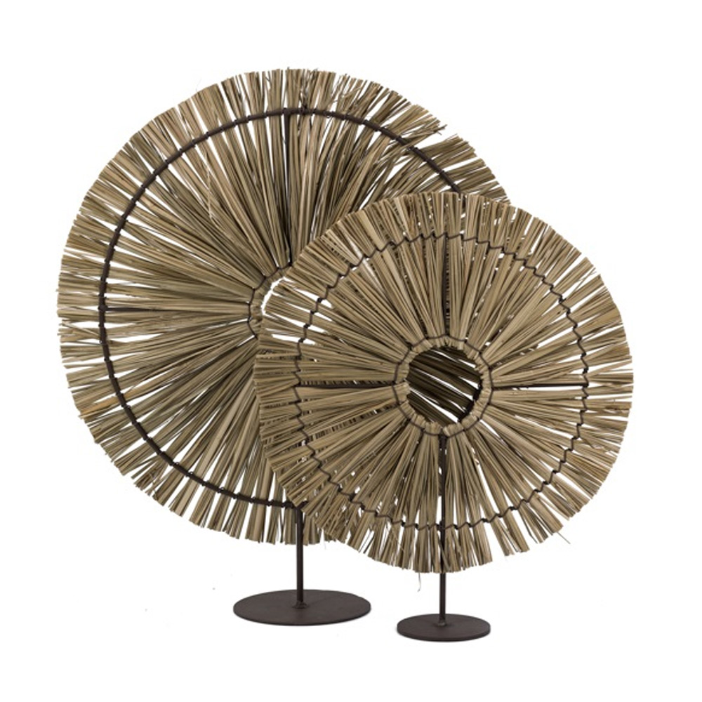 Decoratie standaard Raffia M Decoratie standaard Raffia M