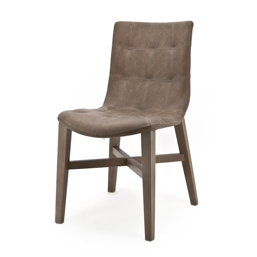 Eetstoel Neba - bruin vintage