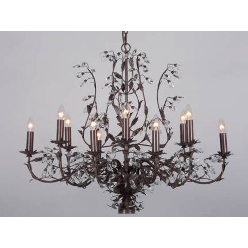 Elegance Ovaal Rustiek 12 lichts