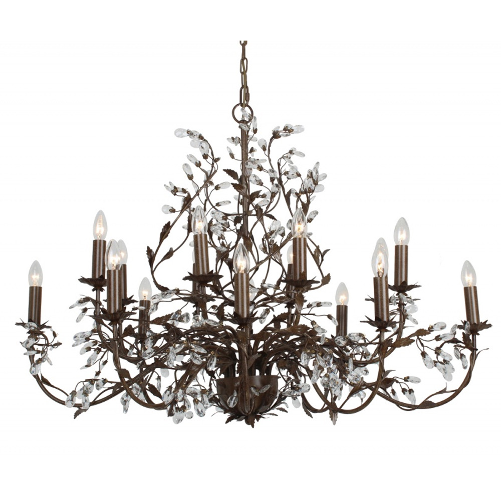 Elegance Ovaal Rustiek 16 lichts