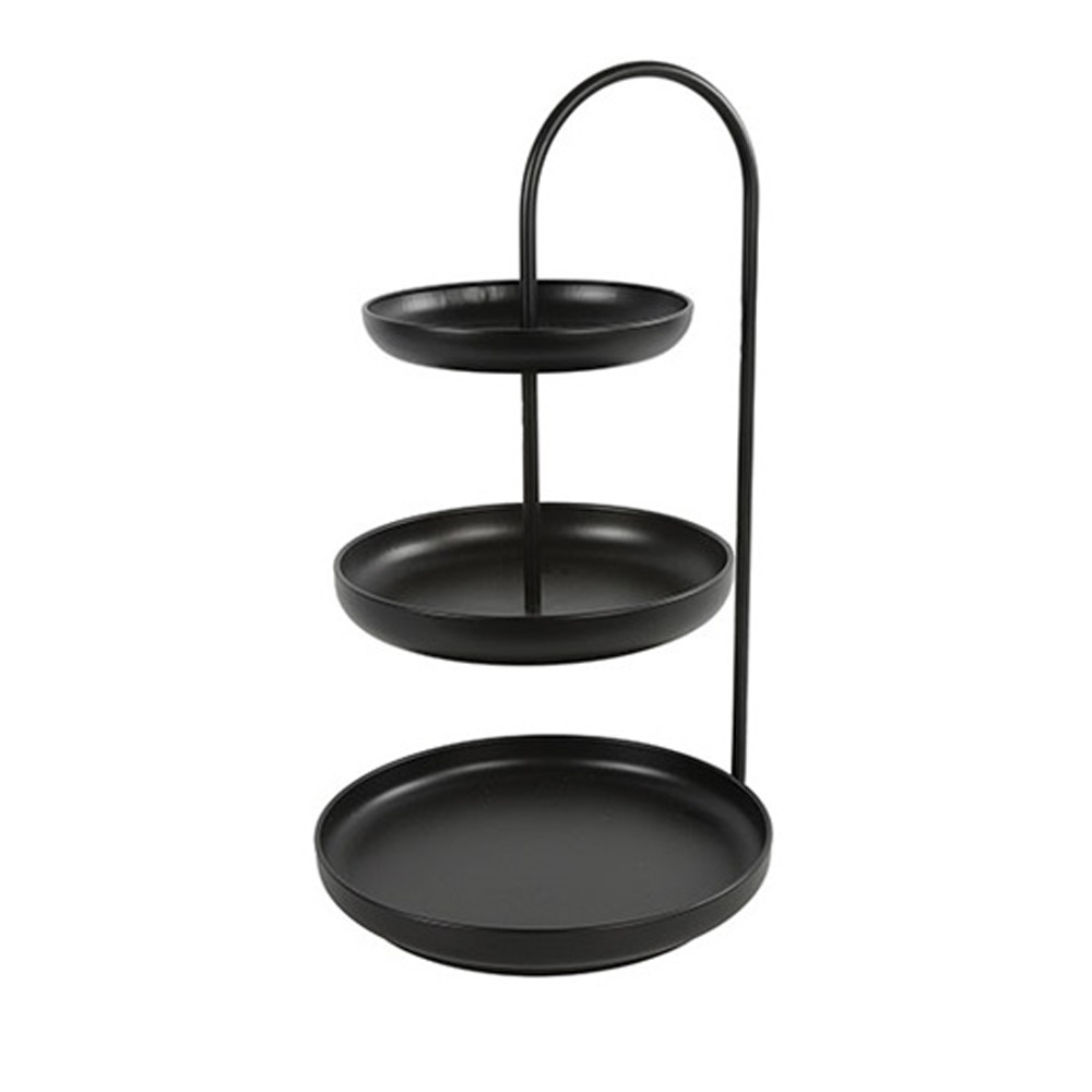 Etagere Perks L zwart Etagere Perks L zwart