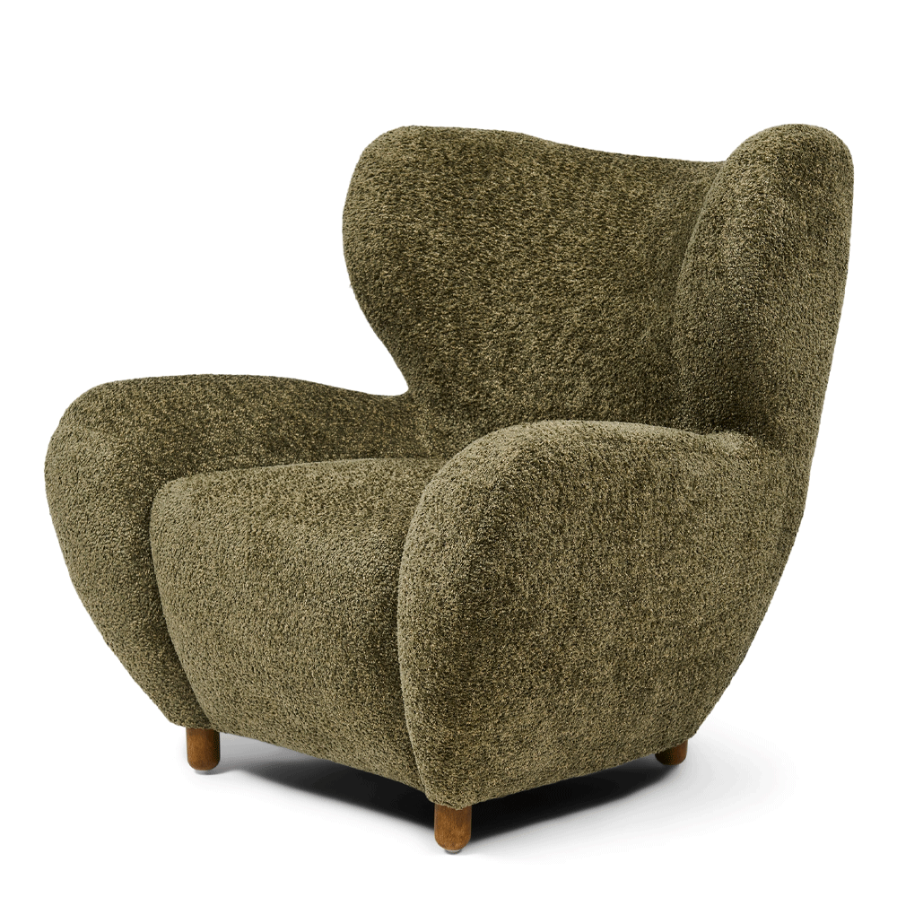 Fauteuil Courchevel wing classic cream
