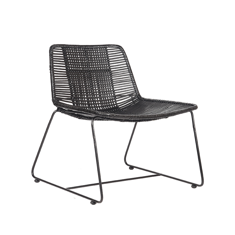Fauteuil Jax - Zwart - Rotan Fauteuil Jax - Zwart - Rotan