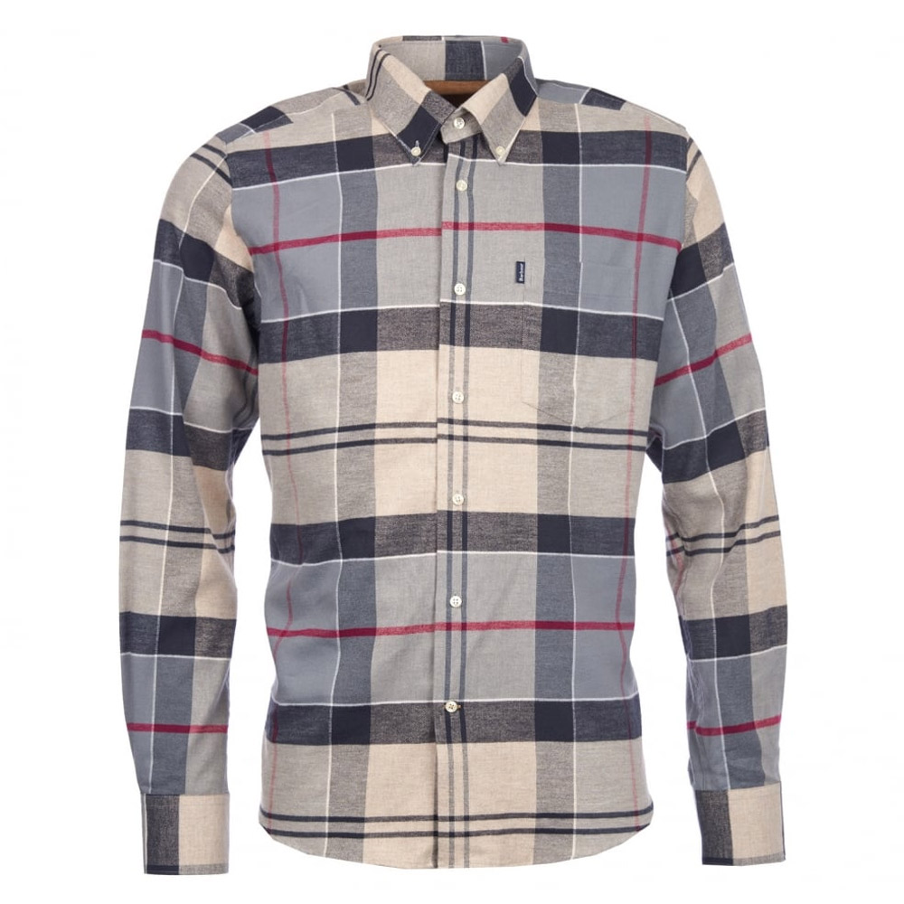 Flanellen herenblouse John Dress Tartan