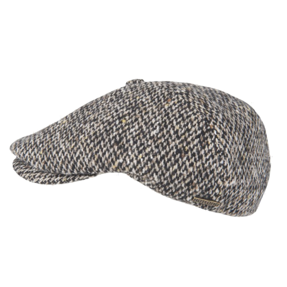 Flatcap Pete wool black Flatcap Pete wool black