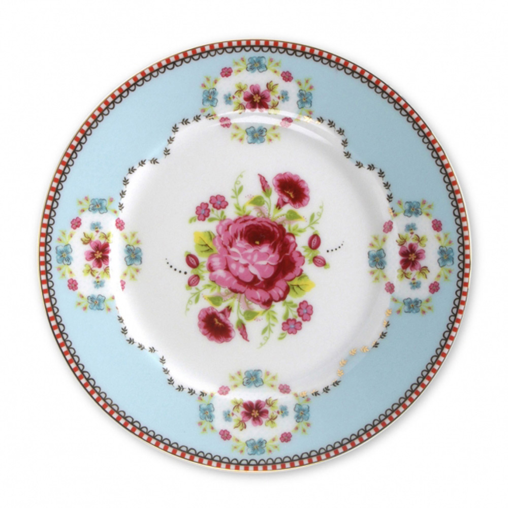 Gebaksbordje 17 cm Blue