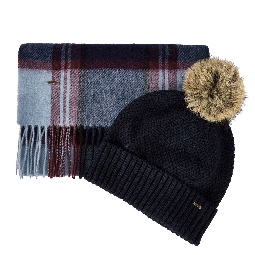 Giftset Muts & Sjaal Newbawn Navy