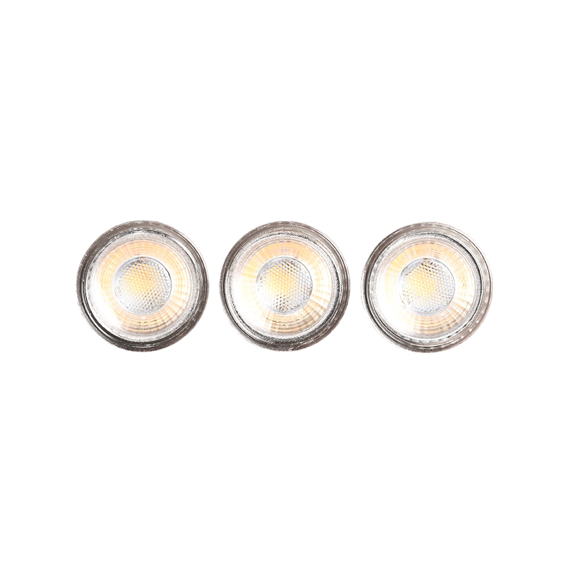 Lichtbron GU10 3 Stuks - Glas Lichtbron GU10 3 Stuks - Glas