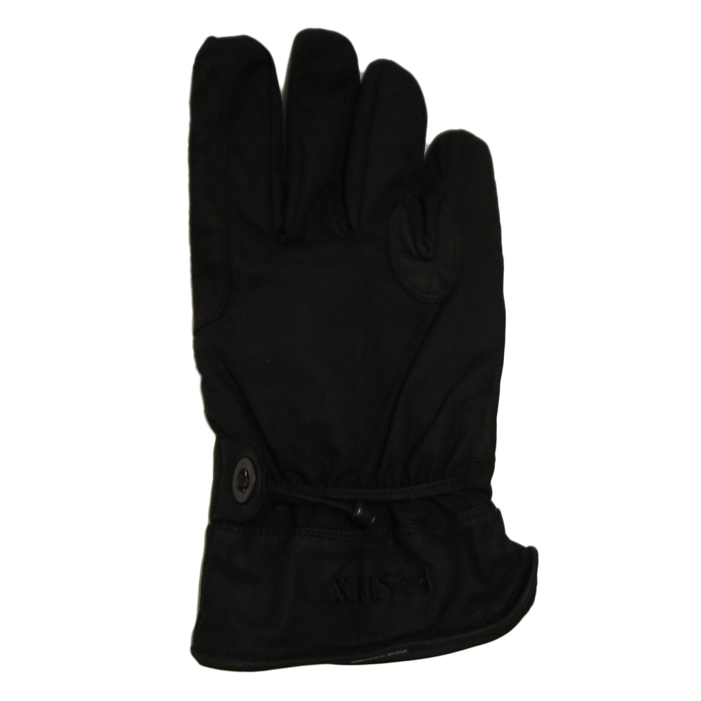Handschoen Longhorn Zwart Wax