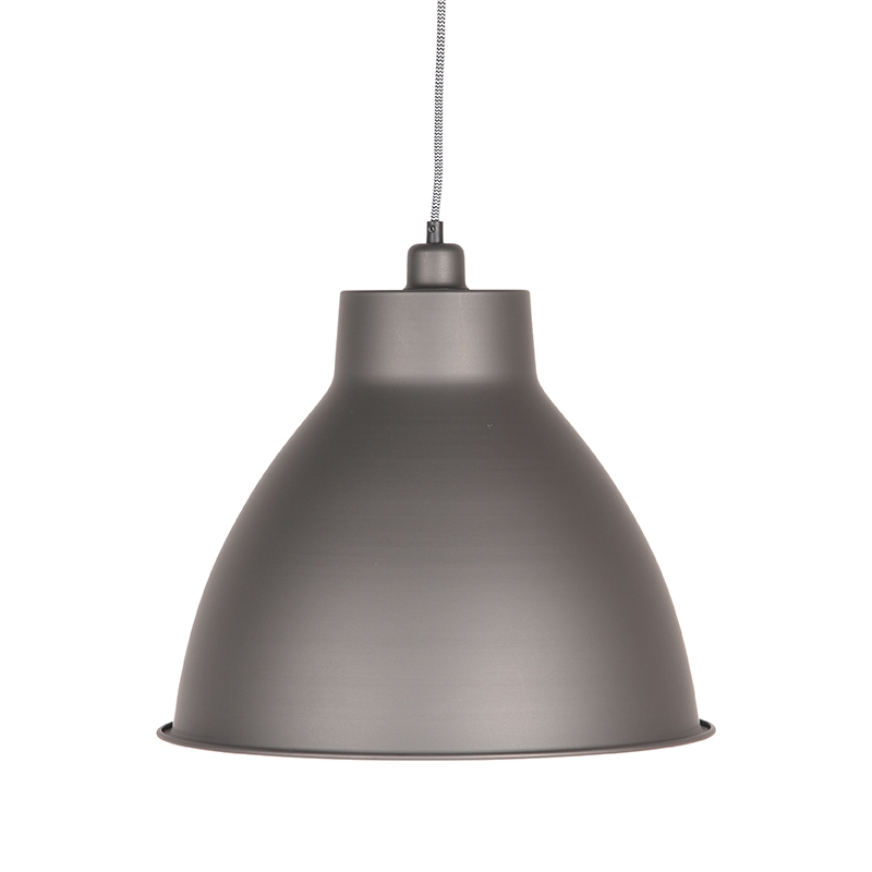 Hanglamp Dome - Metallic Grey - Metaal Hanglamp Dome - Metallic Grey - Metaal