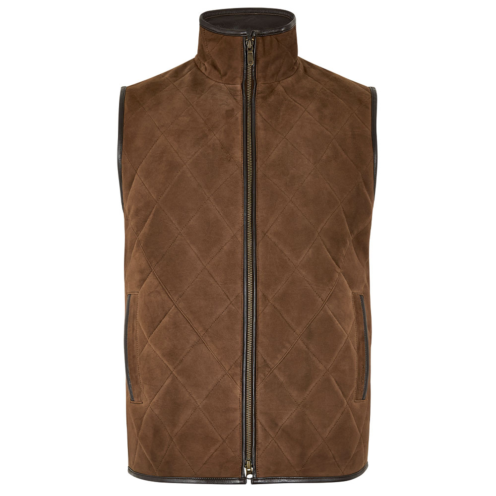 Dubarry Heren Bodywarmer Bellamont Walnut