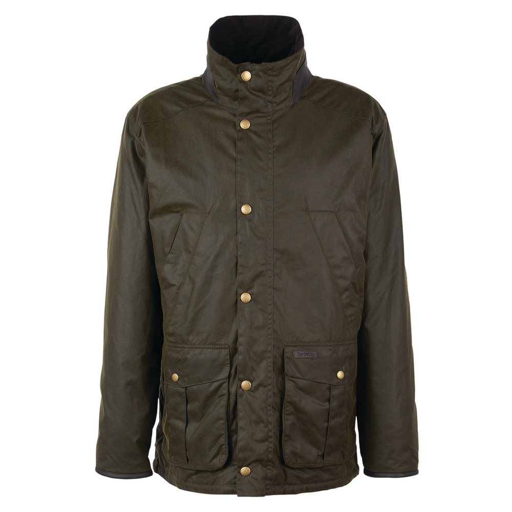 Heren waxjas Brockstone Olive Heren waxjas Brockstone Olive