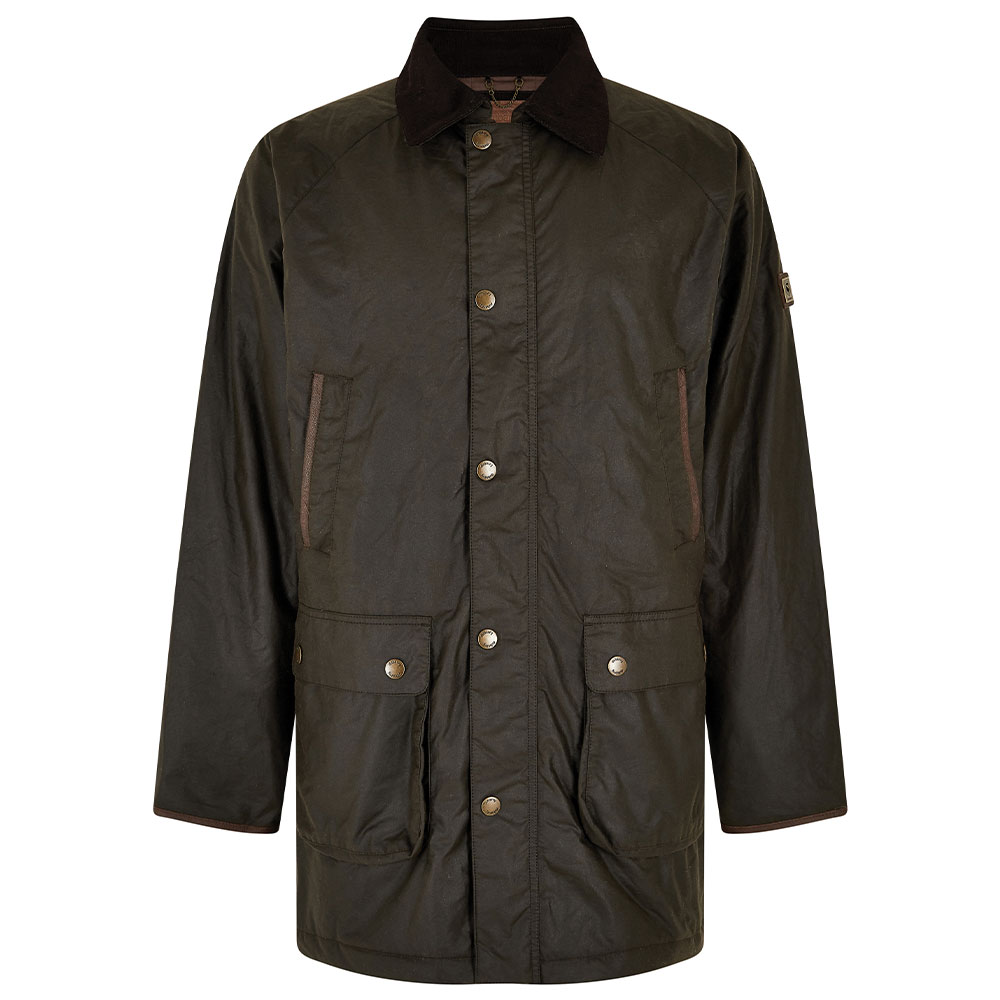 Dubarry Heren Waxjas Brunswick Verdigris