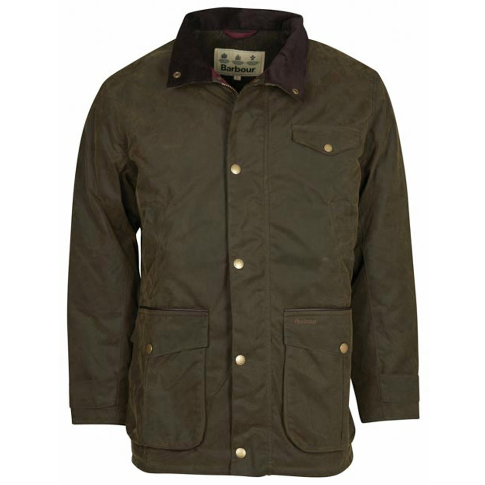 Heren waxjas Cole Olive Heren waxjas Cole Olive