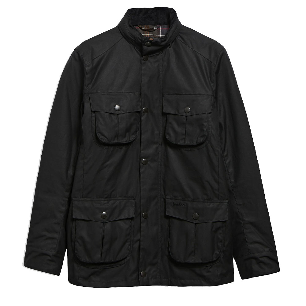Heren waxjas Corbridge Black