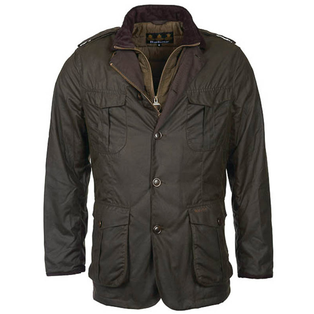 Barbour Heren Waxjas Dock Olive barbour kopen in de aanbieding