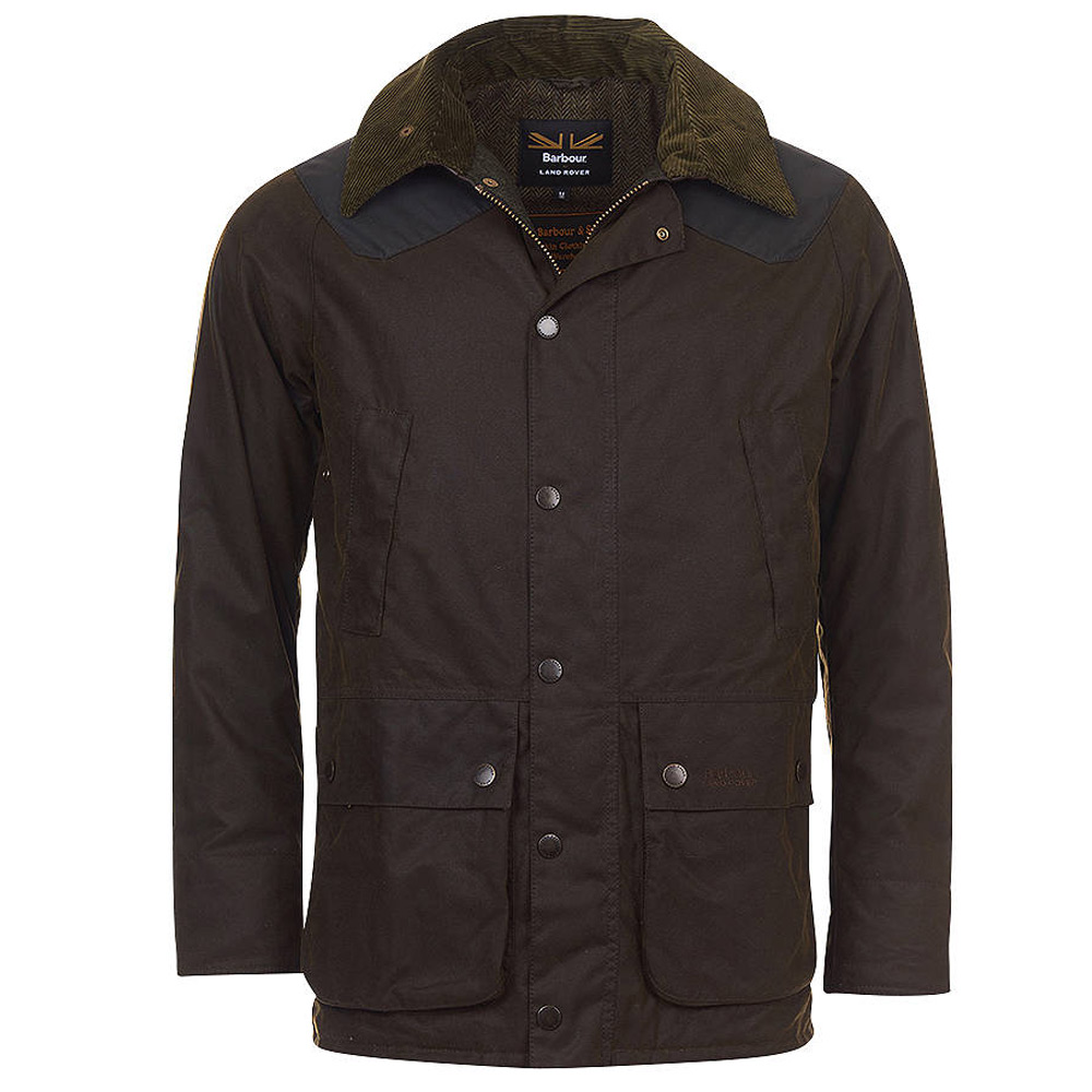 Barbour Heren Waxjas Hales Jacket Olive barbour kopen in de aanbieding