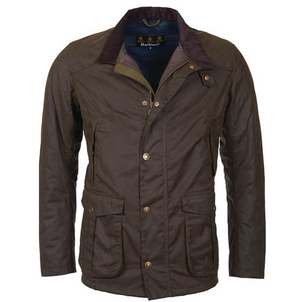Heren waxjas Leeward Olive Heren waxjas Leeward Olive