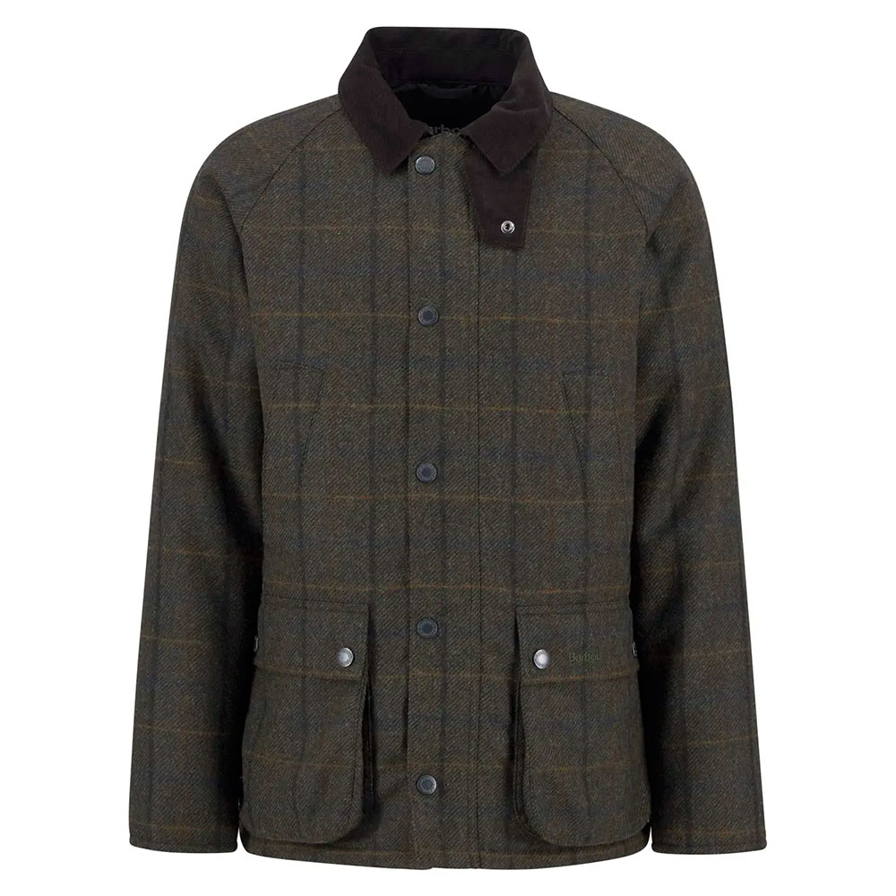 Barbour Herenjas Bedale Wol Brown/olive