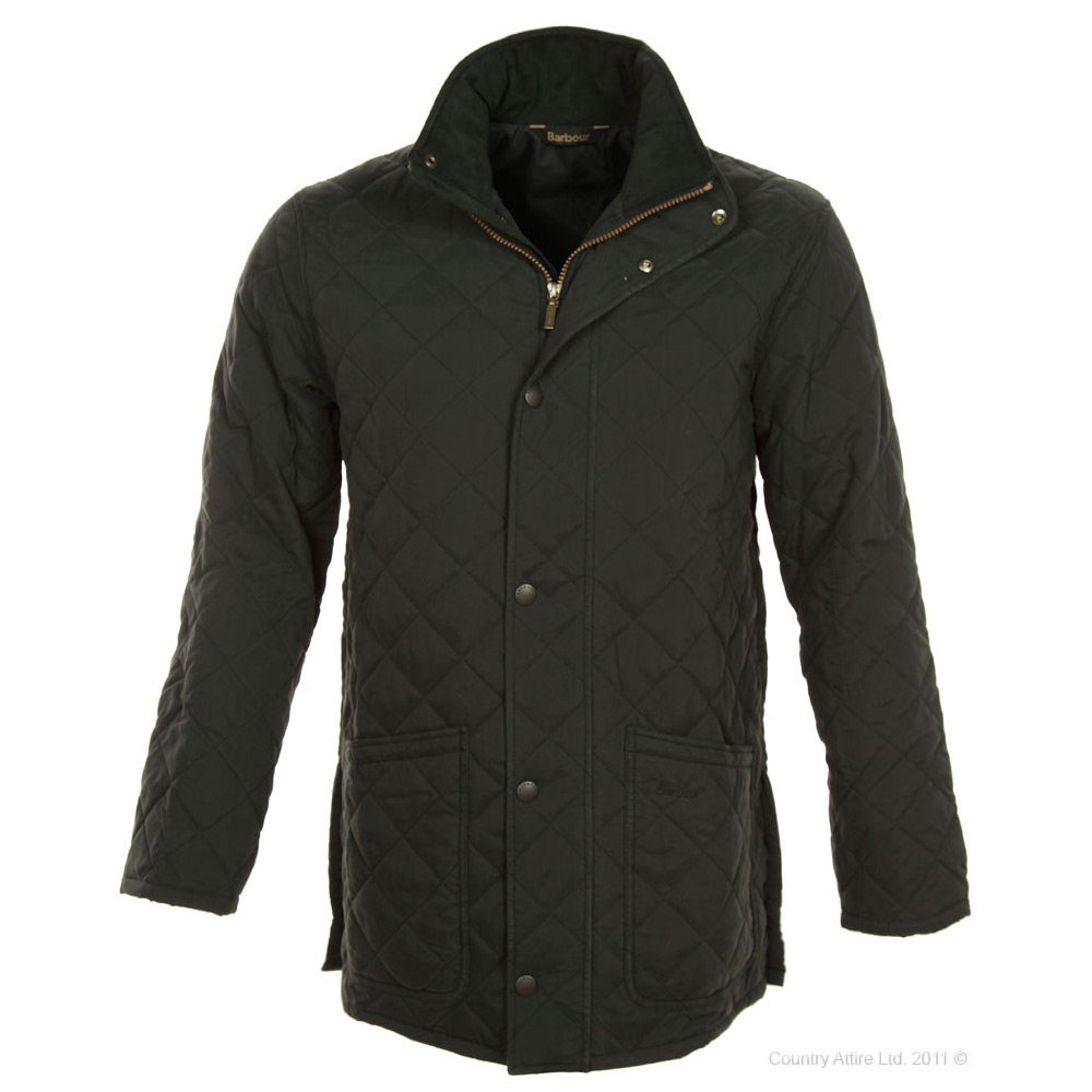 Barbour Herenjas Hampton Quilt Zwart barbour kopen in de aanbieding