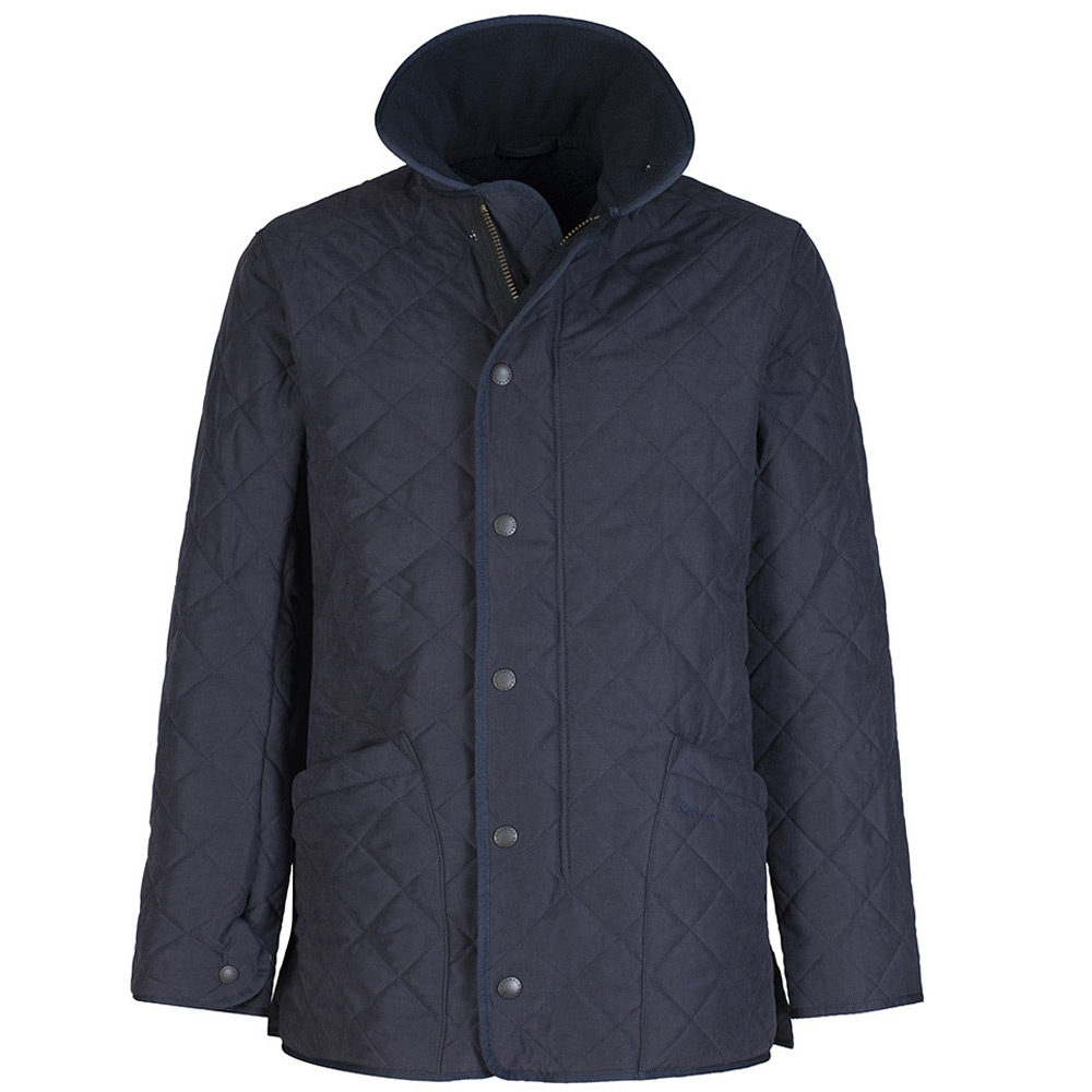 Barbour Herenjas Microfibre Polarquilt Navy barbour kopen in de aanbieding