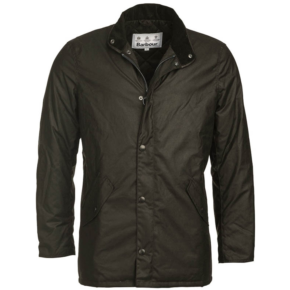 Herenjas Prestbury waxjacket Olive Herenjas Prestbury waxjacket Olive