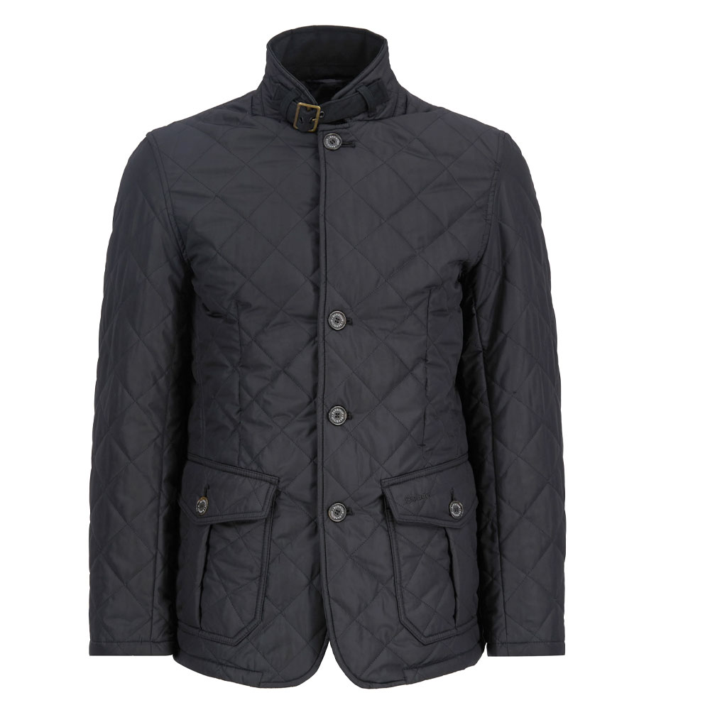 Herenjas Quilted Lutz zwart